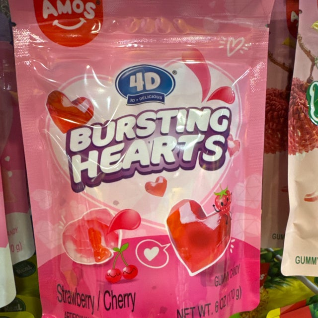 4D Bursting Hearts | Sub-Zero Freeze Dry
